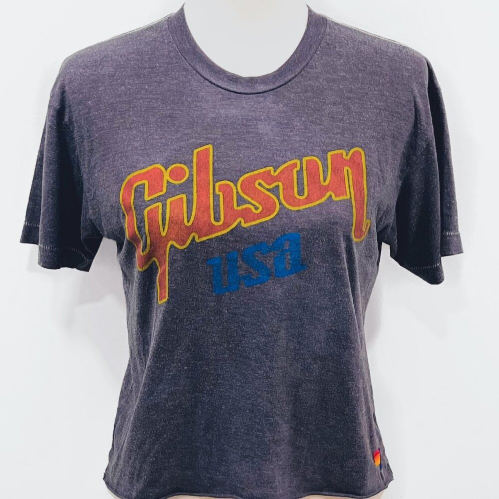 Aviator Nation Gibson USA Boyfriend T-shirt
